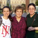 (From left to right) Amanda (sister), Bonnie (Mom), & Margo.