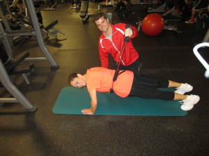 Sharon & Trainer John.