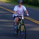 Lisa tackles triathlon.