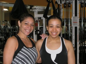 Group Fitness Instructor Betty & Lindsay.