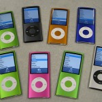 Apple’s iPod is available in a rainbow of colors and price points.