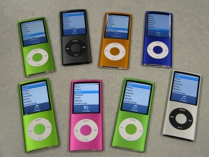 Get Coordinated! Apple’s iPod is available in a rainbow of colors.
