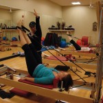 Pilates helps eliminate aches accumulated over the winter.