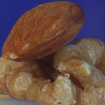 Almonds and walnuts help lower cholesterol.