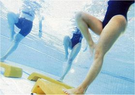 Water workouts -- gentle and effective.