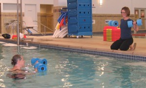 Learn how to exercise in the gentleness of the pool.