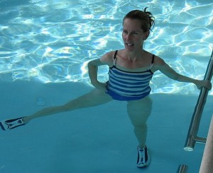 Combine soothing and effective with an aquatic workout.
