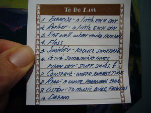 To-do list, pic