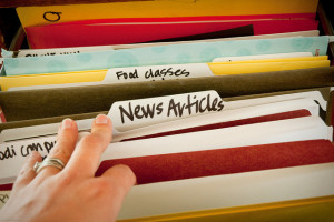 Get organized! Tackle indoor chores like filing.