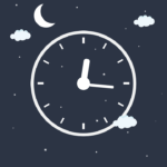 Restorative sleep happens between 11pm and 1am.